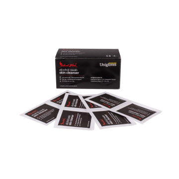 Unigloves alcohol swabs 70% box of 100