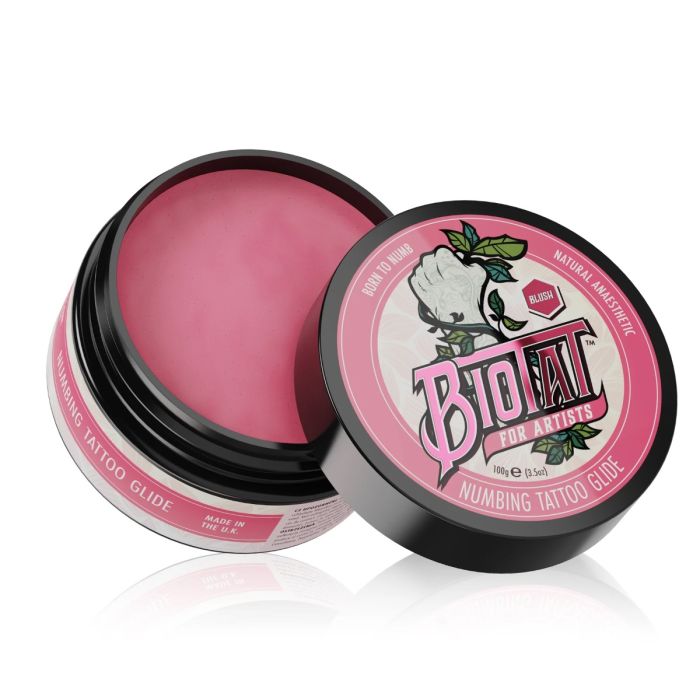 Biotat numbing glide blush