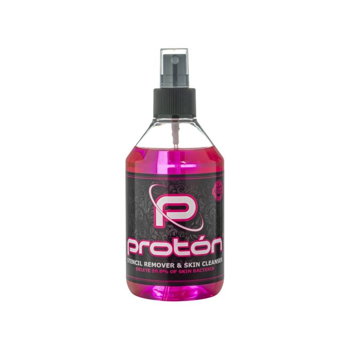 Proton pink stencil remover & skin cleanser 250ml/8.5oz