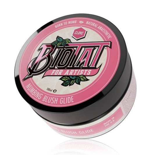 Biotat numbing glide blush